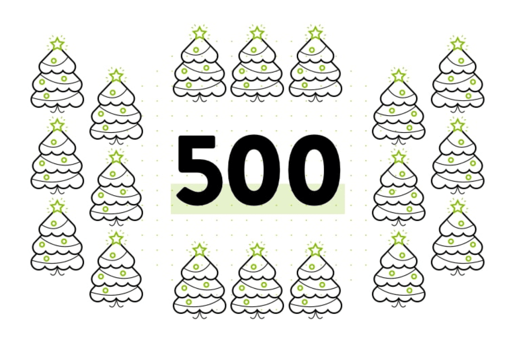500 Trees Planted