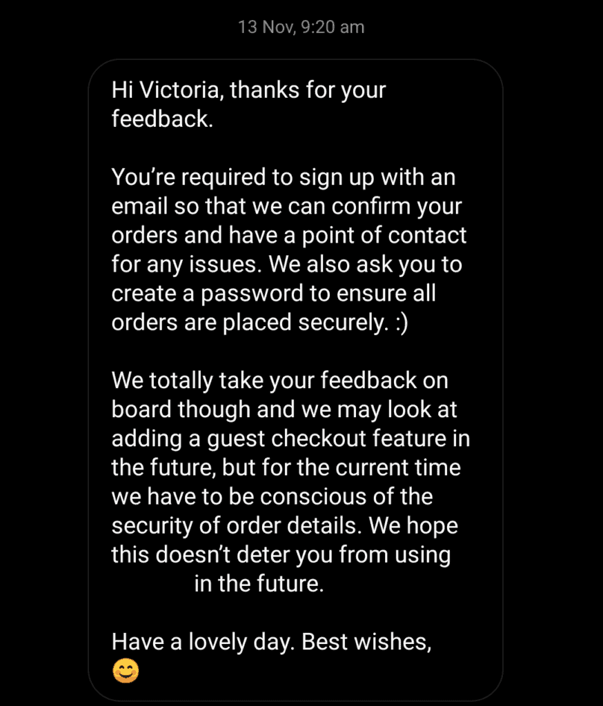 brand response