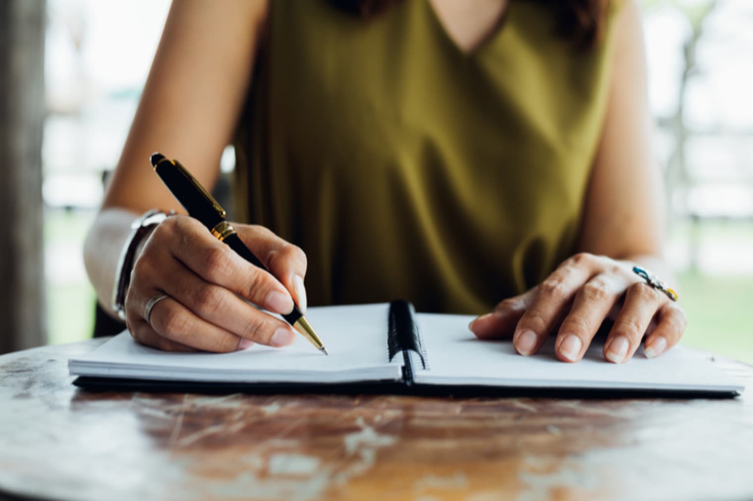 Marketing manager planning a website redesign checklist