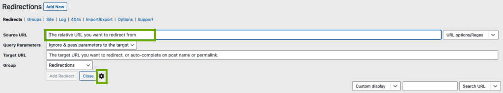 Redirection Plugin - Adding A 410