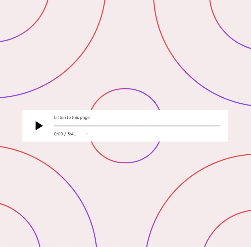 Beyond Words - text to speech audio platform