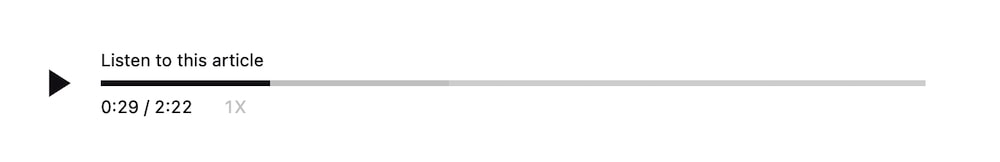 Minimal design of the Beyond Words player