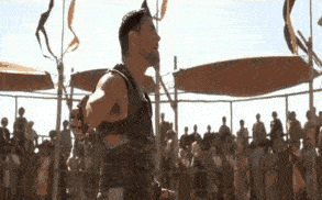 Gladiator 'Are You Not Entertained?" gif