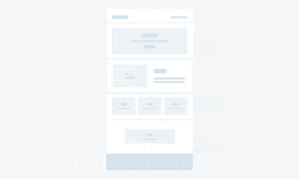Example of a shimmer loading animation effect