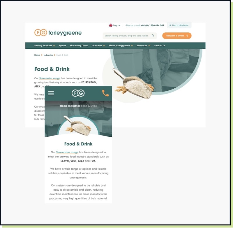Farleygreene website