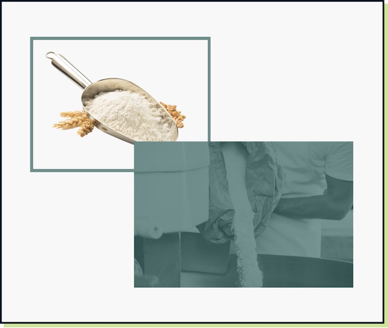 The two images are shown before being presented in their visual containers