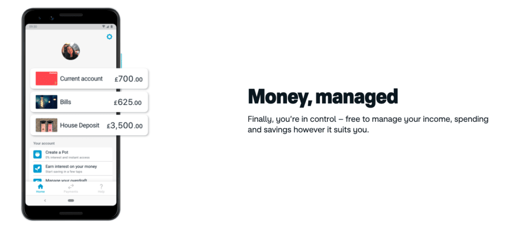 Monzo USP with graphic