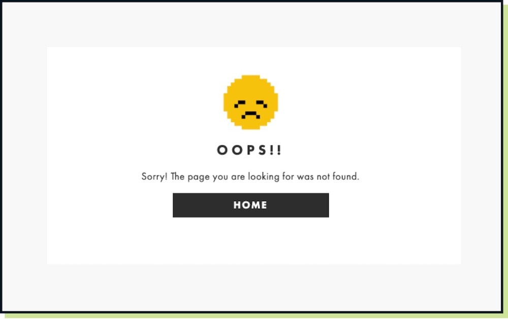 ASOS 404 Page