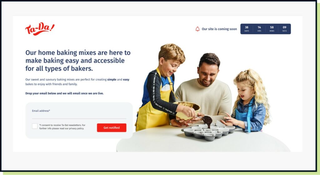 Ta-Da Prompted Users To Get Notified When Live