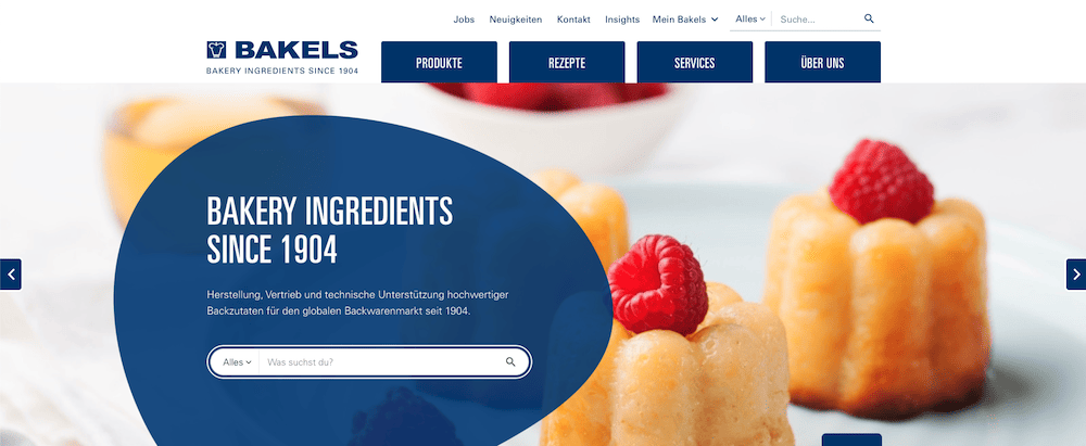 bakels country site for germany