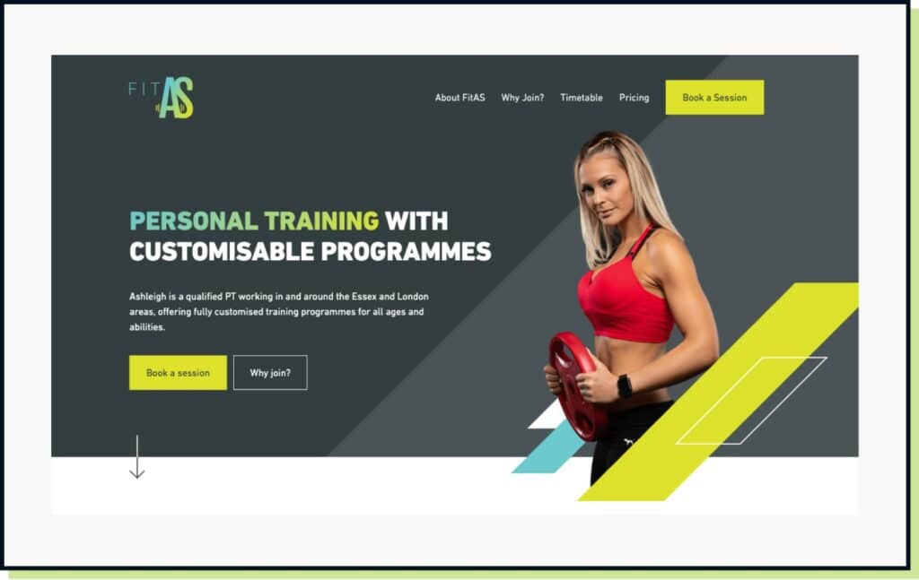 Fit As website