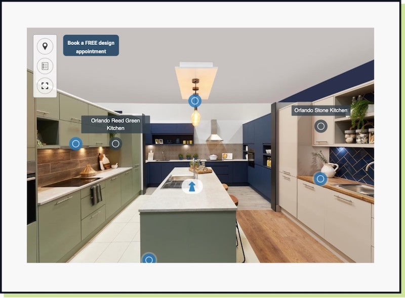 Wickes Kitchen Virtual Tour