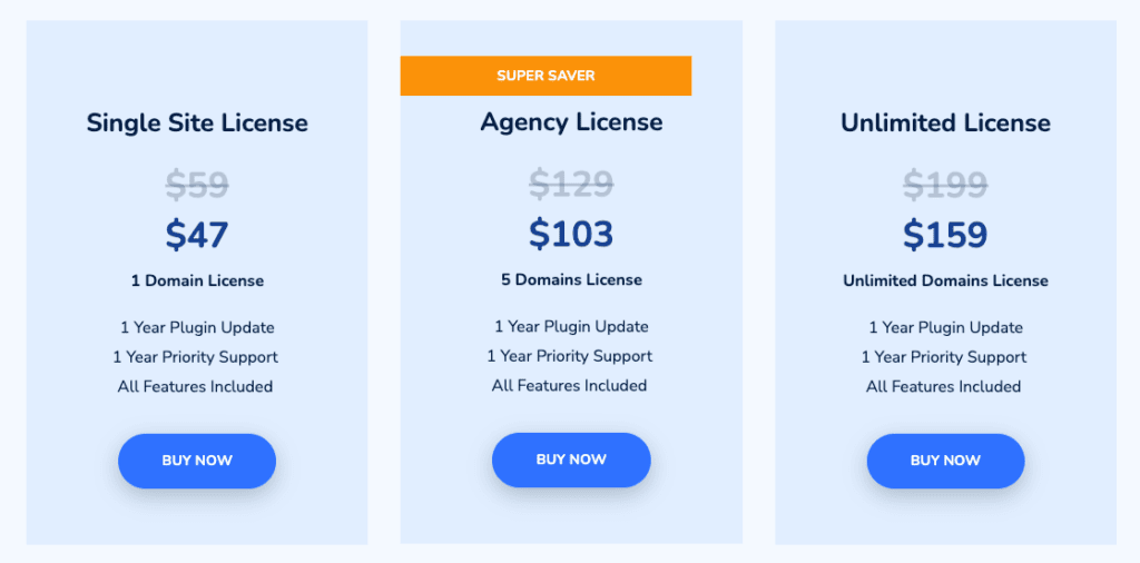 fluent forms pricing