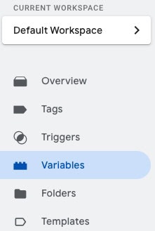 Tag Manager Navigation