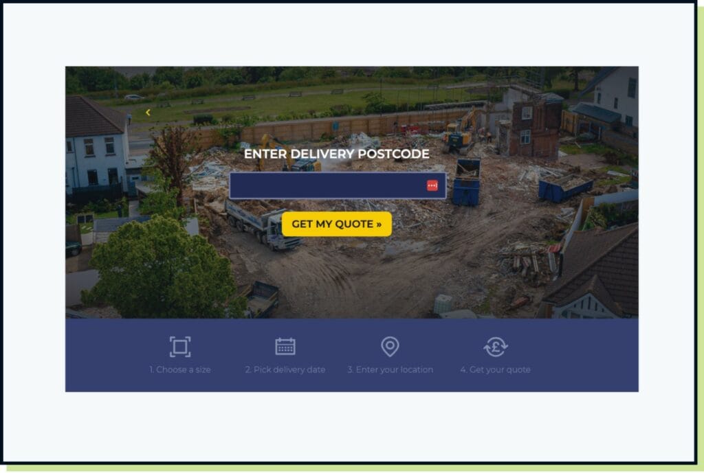 Essex County Skips - Select Delivery Loction