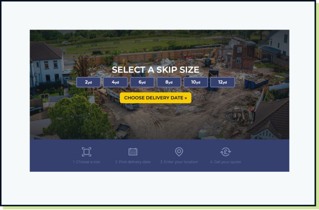 Essex Country Skips - Pick Skip Size