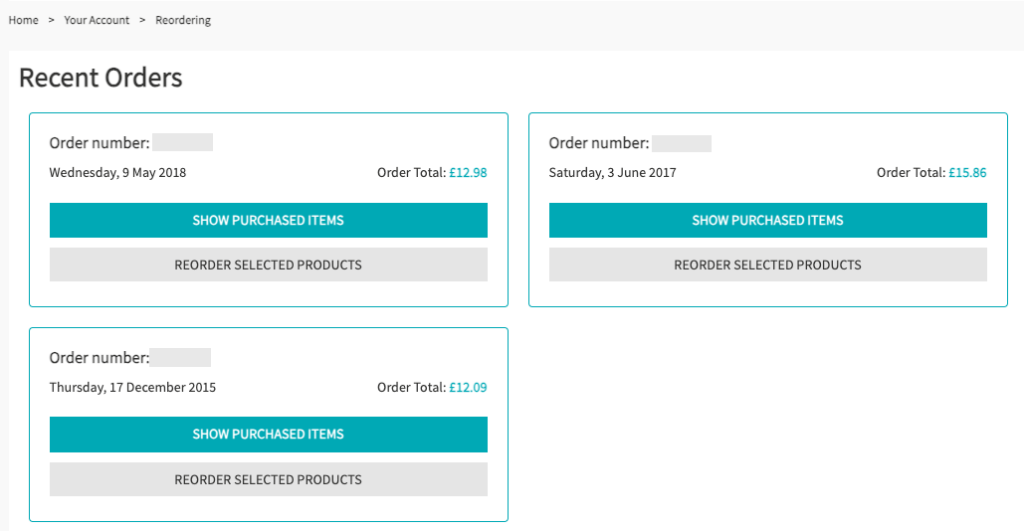 viovet easy reordering