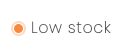 amber low stock notification